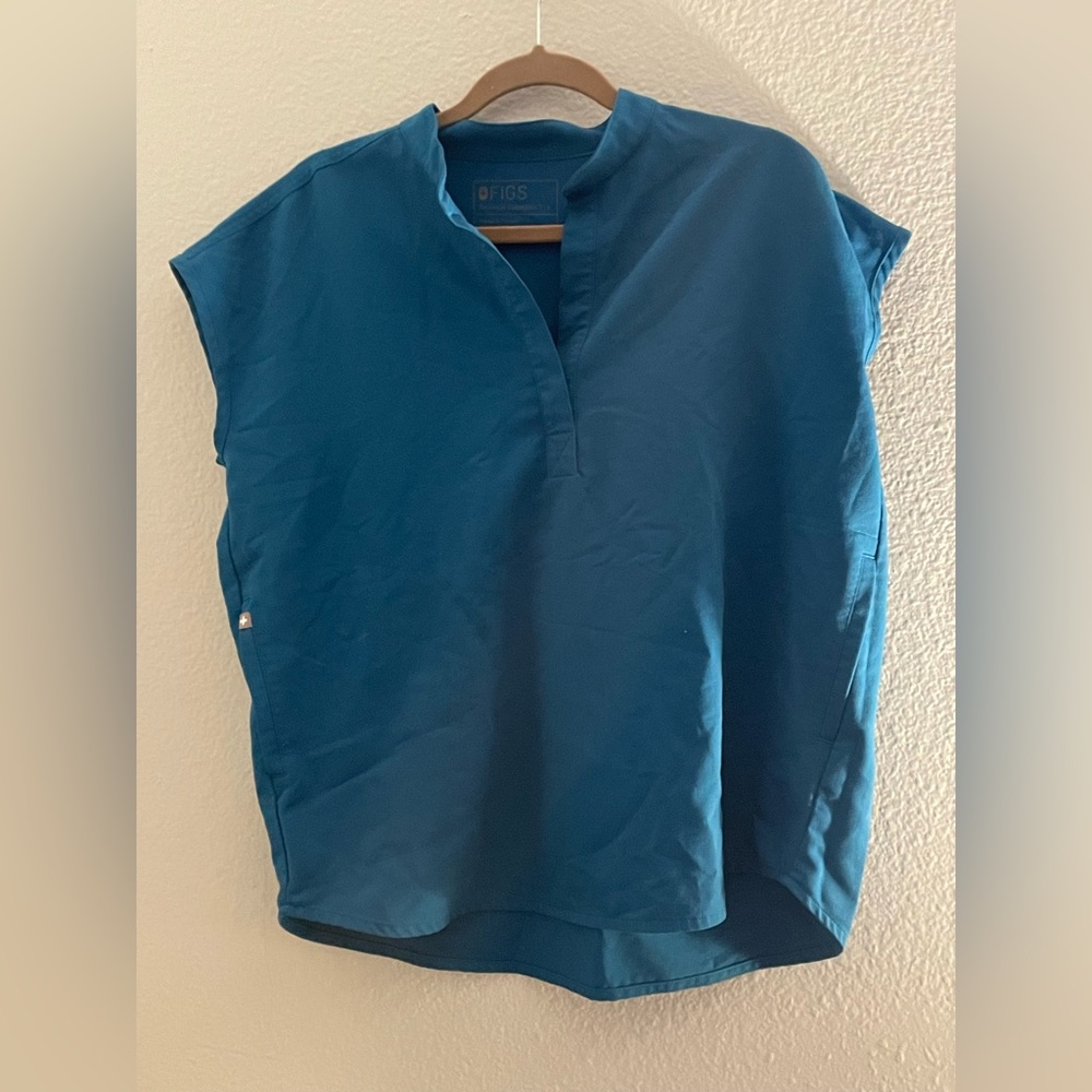 Alps Blue Rafaela scrub top